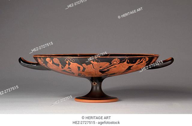 Drinking Cup (Kylix), c. 480 BC. Creator: Douris (Greek), attributed to