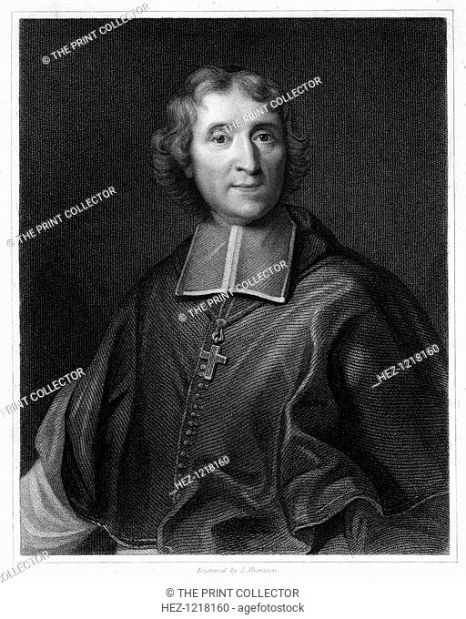 Francois Fenelon, French theologian, poet and writer, (1833). Francois de Salignac de la Mothe, more commonly known as Francois Fenelon (1651-1715)