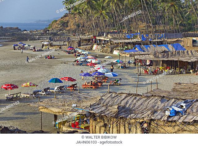 Vagator Beach (Main Beach Rave Area), Goa, Panaji, India