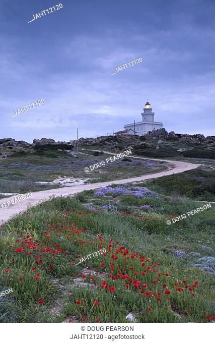 Capo Testa Lighthouse, Santa Teresa di Gallura, Sardinia, Italy