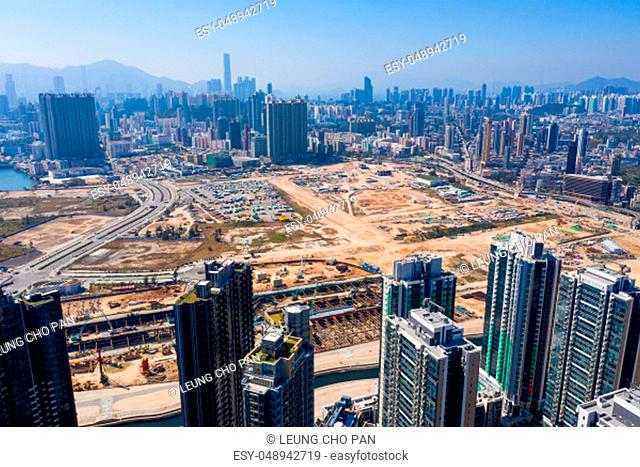 Kai Tak, Hong Kong 29 January 2019: Kai Tak development district