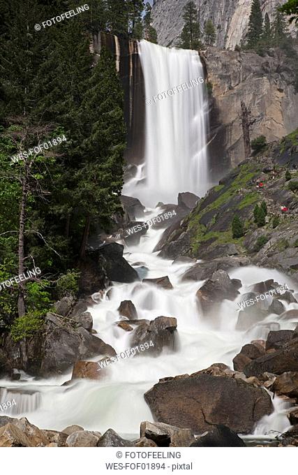 USA, California, Yosemite National Park, Vernal Fall