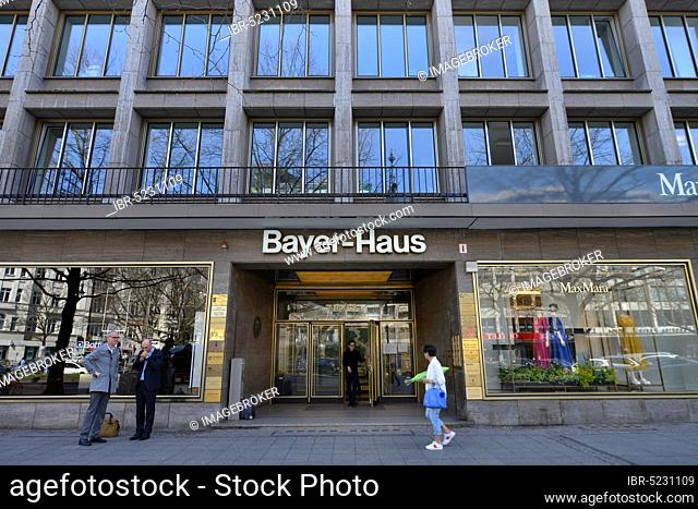 Bayer House, Kurfürstendamm, Charlottenburg, Berlin, Germany, Europe