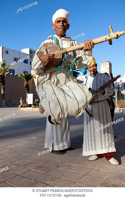 Street Musicians in Essaouira, Morocco