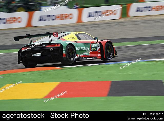 03.10.2021, Hockenheimring, Hockenheim, DTM 2021, Hockenheimring, 01.10. - 03.10.2021, in the picture Lucas di Grassi (BRA # 37), Audi R8 LMS GT3