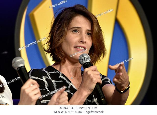 Wizard World Chicago Comic-Con at Donald E. Stephens Convention Center in Rosemont, Illinois. Featuring: Cobie Smulders Where: Rosemont, Illinois