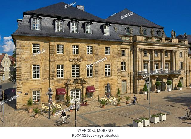 Bayreuth, Opera House, Opera del Margrave, Opera Street, Opernstrasse, Upper Franconia, Franconia, Bavaria, Germany