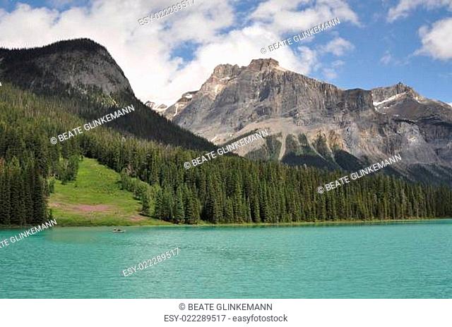 Kanada - Landschaft am Emerald Lake in den Rocky Mountains