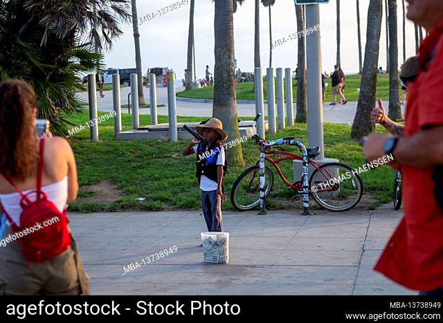 Lifestyle at Venice Beach in Los Angeles, California, USA