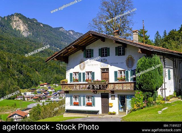 Farmhouse, Kramerladen, Mariastein near Kufstein, Inntal, Tyrol, Austria, Europe