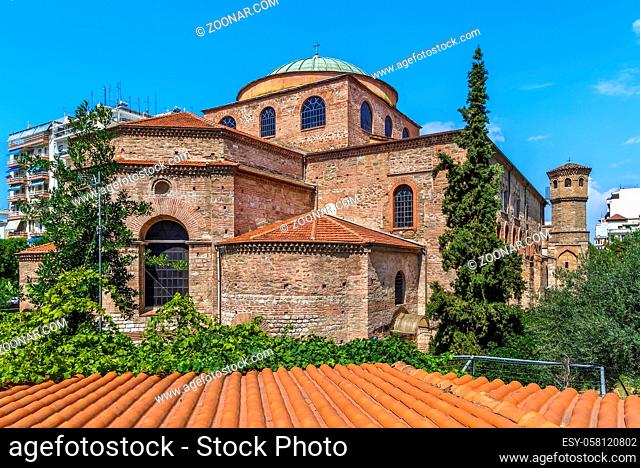 Hagia Sophia in Thessaloniki, Greece, is one of the oldest churches in that city