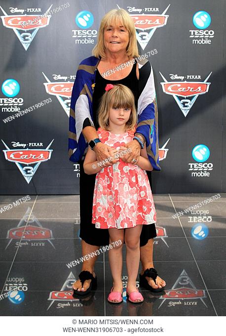 The 'Cars 3' Charity Gala Screening held at the Vue Westfield - Arrivals Featuring: Linda Robson, Lila Where: London, United Kingdom When: 09 Jul 2017 Credit:...