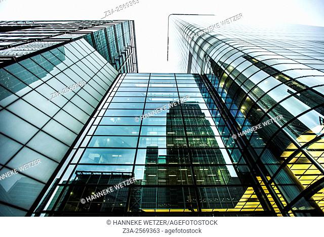 Canary Wharf is a major business district located in Tower Hamlets, east London, England. It is one of the United Kingdom's two main financial centres â