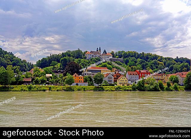Wallfahrtskirche Mariahilf, Passau, Lower Bavaria, Bavaria, Germany, Europe