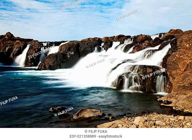 Icelandic waterfall