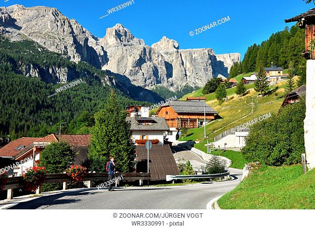 Corvara; Sellagruppe; Dolomiten; Suedtirol; Dolomite Alps; South-Tyrol; Italy;