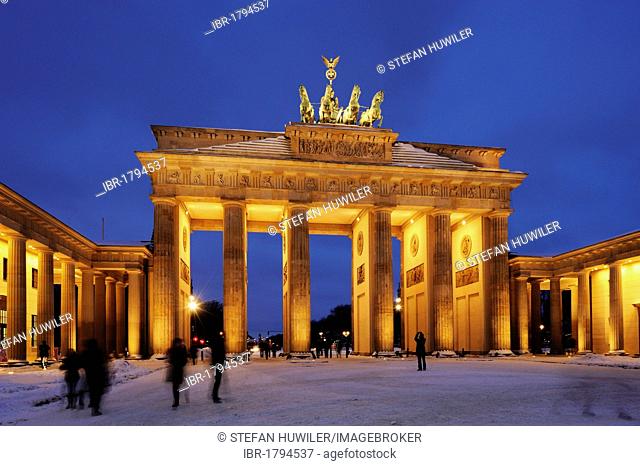 Brandenburg Gate, Berlin, Germany, Europe