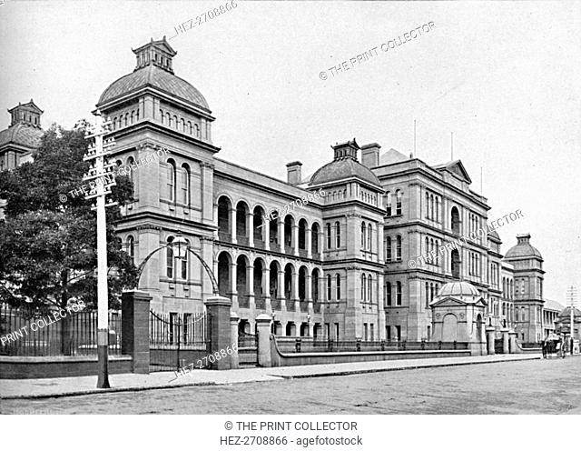 'Sydney Hospital, Macquarie Street, c1900. Creator: Unknown