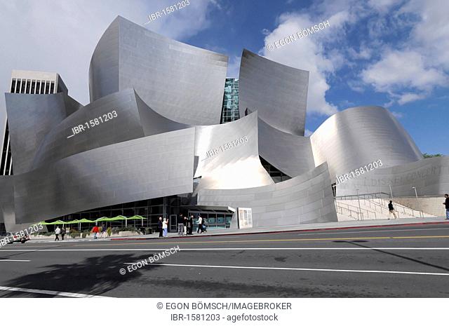 Walt Disney Concert Hall by Frank Gehry, Los Angeles, California, USA