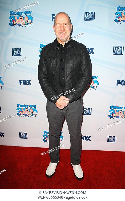 'Family Guy' 300th Episode Party held at Cicada Restaurant - Arrivals Featuring: Mike Henry Where: Los Angeles, California
