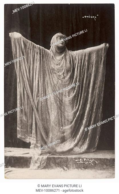 SARAH BERNHARDT French actress in the role of Phedre
