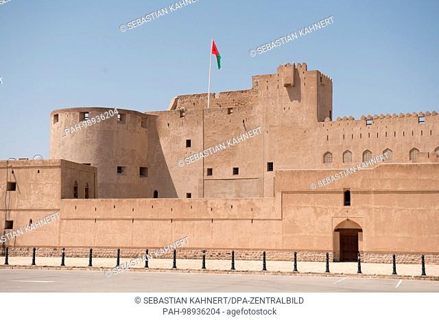 Jabreen Castle near Bahla, Oman, on 02.10.2017. | usage worldwide. - Bahla/Ad-Dachiliyya/Oman