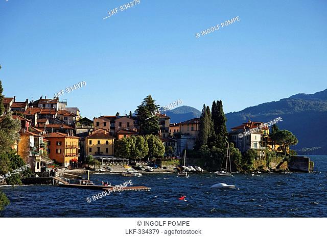 Promenade, Varenna, Lake Como, Lombardy, Italy