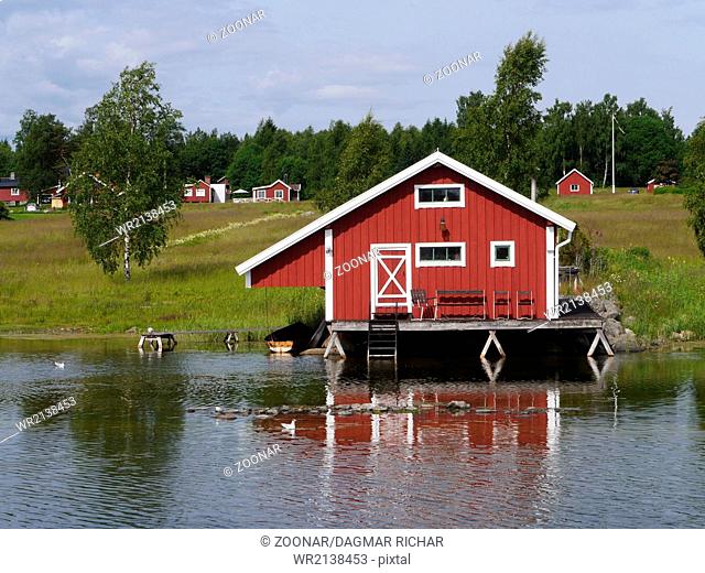 boathouse in sweden