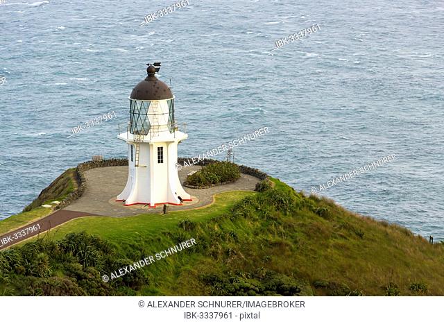 Lighthouse at Cape Reinga, Cape Reinga, Northland Region, New Zealand