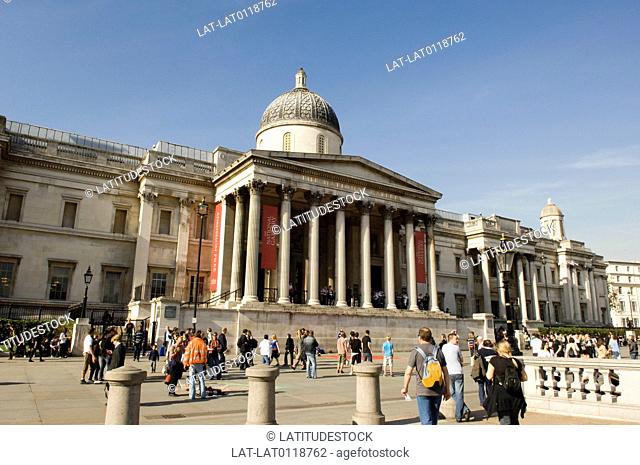 The National Gallery in London, founded in 1824, houses a rich collection of over 2, 300 paintings dating from the mid-13th century in its home on Trafalgar...
