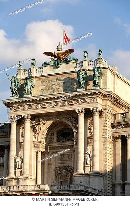 Neue Burg, Hofburg, The Imperial Palace, National Library, Vienna, Austria, Europe