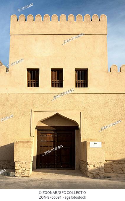 Festung Bayt al Ridaydha, Birkat al Mawz bei Nizwa, Sultanat Oman / Fort Bayt al Ridaydha, Birkat al Mawz near Nizwa, Sultanate of Oman