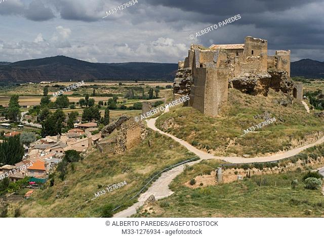 Zorita de los Canes castle, Alcarria, Guadalajara province, Castilla-La Mancha, Spain