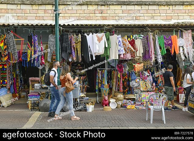 Ramshop, weekly market market, Daliyat al-Karmel Druze village, Carmel Mountains, Israel, Asia