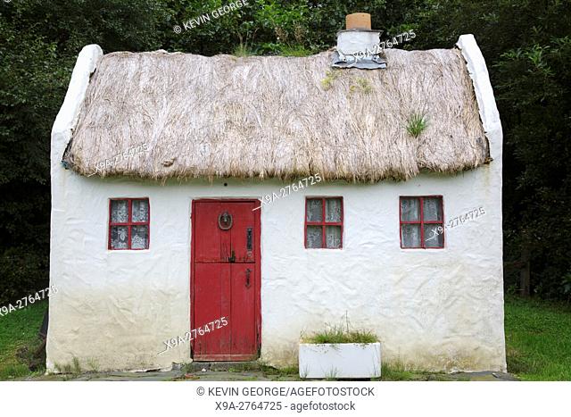 Model of Traditional Cottage, Carraig Bar, Leenane - Leenaun, Connemara; Galway; Ireland