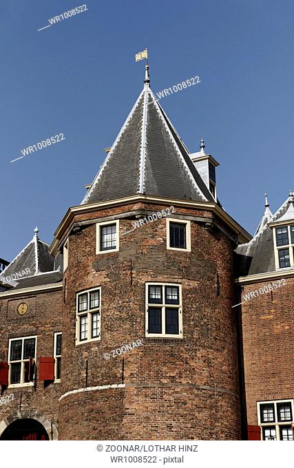 Amsterdam, the Waag (weighhouse) was built in 1458