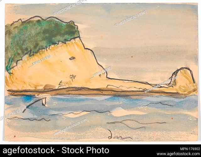 Target Rock. Artist: Arthur Dove (American, Canandaigua, New York 1880-1946 Huntington, New York); Date: 1931; Medium: Watercolor