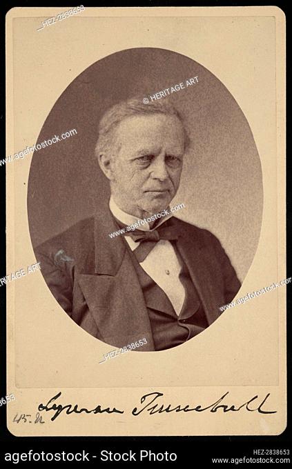 Portrait of Lyman Trumbull (1813-1896), Between 1868 and 1881. Creator: Brady's National Photographic Portrait Galleries