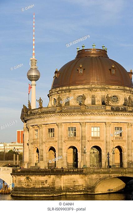 Bode Museum and Fernsehturm, Berlin, Germany