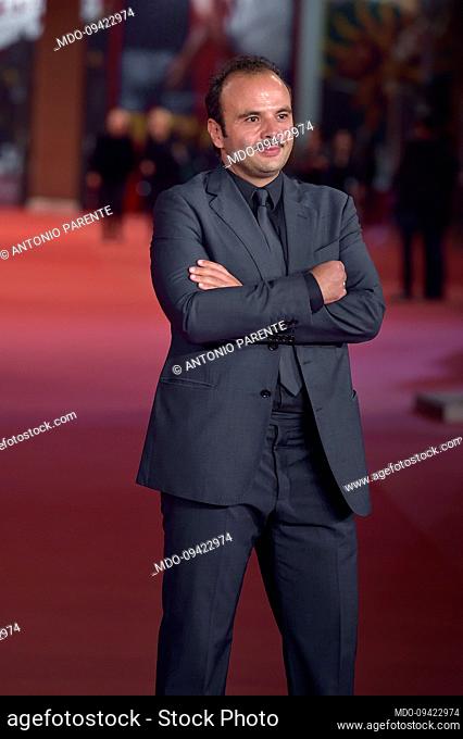Italian director general of Apulia Film Commission Antonio Parente at Rome Film Fest 2022. Il Maledetto Red Carpet. Rome (Italy), October 17th, 2022