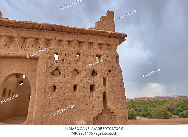Africa, Morocco Kashba Amridil near Ouarzazate