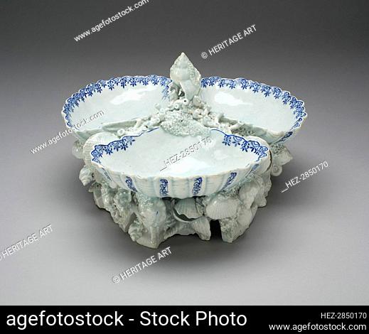 Sweetmeat Dish, Bow, c. 1750. Creator: Bow Porcelain Factory