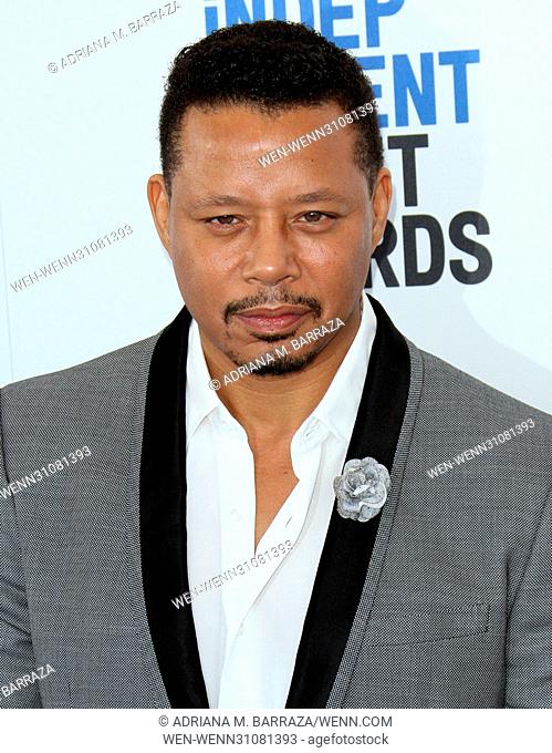 2017 Film Independent Spirit Awards held in Santa Monica Beach - Arrivals Featuring: Terrence Howard Where: Los Angeles, California