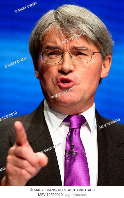 Andrew Mitchell MP Shadow Secretary Of State For Conservative Party Conference 2009 Manchester Central, Manchester, England 08 October 2009 NTERNATIONAL...