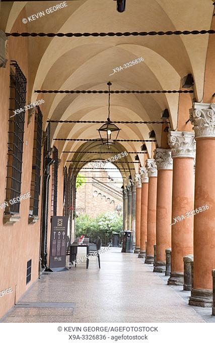 Palazzo Isolani with Portico; Santo Stefano Square; Bologna; Italy