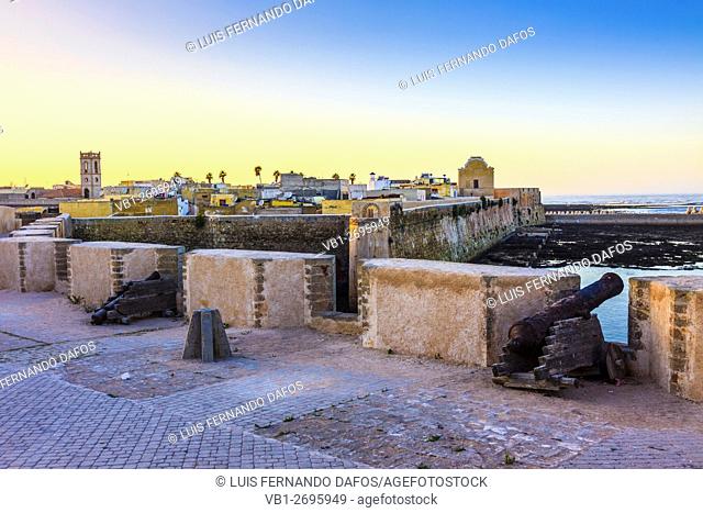 Walled Portuguese town in el Jadida, Atlantic Morocco