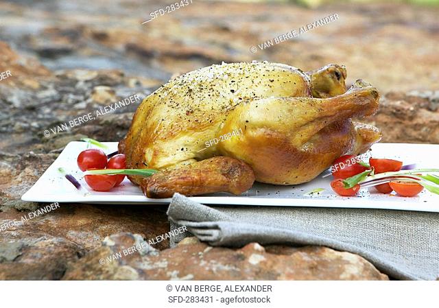 Rooibos tea-smoked chicken South Africa