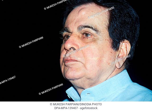 South Asian Indian Bollywood actor Dilip Kumar , India , NO MR