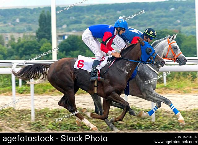 Horse race on prize Probni in Pyatigorsk
