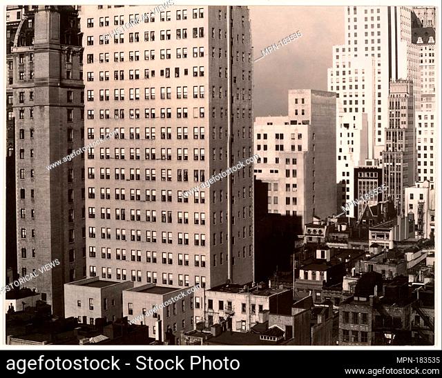 From My Window at An American Place, North. Artist: Alfred Stieglitz (American, Hoboken, New Jersey 1864-1946 New York); Date: 1931; Medium: Gelatin silver...